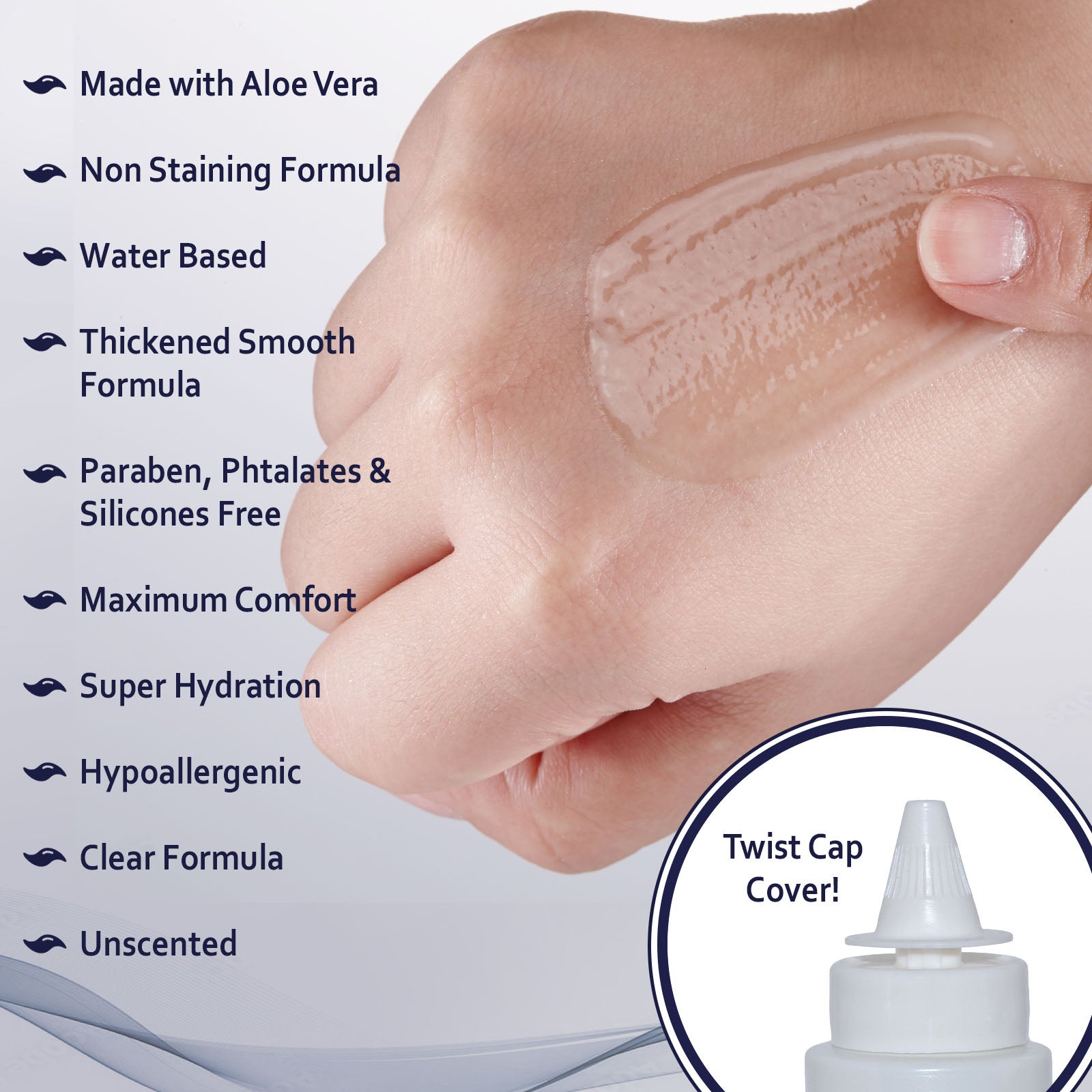 Medvat Unscented Conductive Transmission Ultrasonic Gel with Aloe Vera, Non-Irritating Hypoallergenic Cavitation, 8.5oz Squeeze Bottle