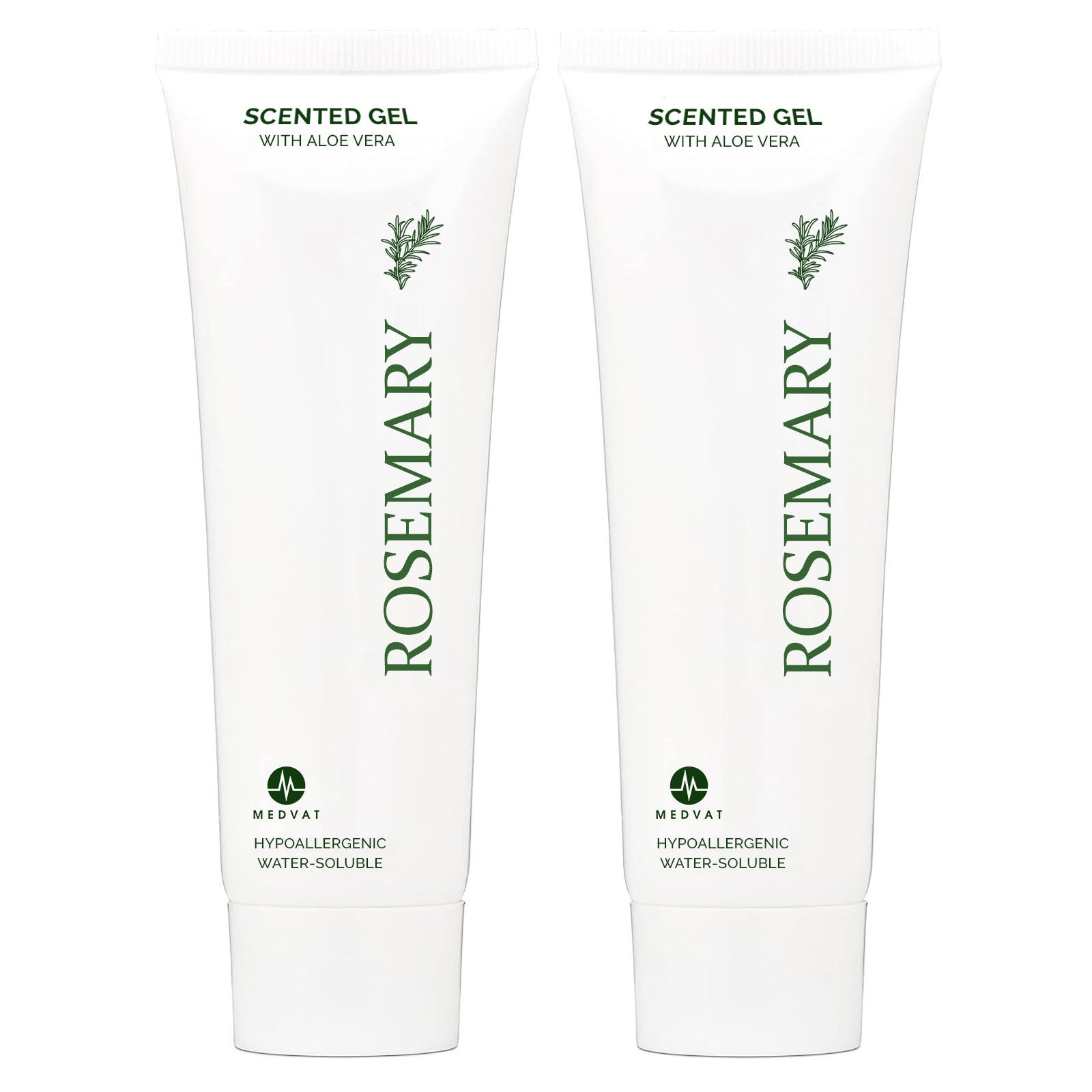 Ultrasonic Gel | 80g (2.8oz) | Rosemary Scented | 2-Pack - Medvat