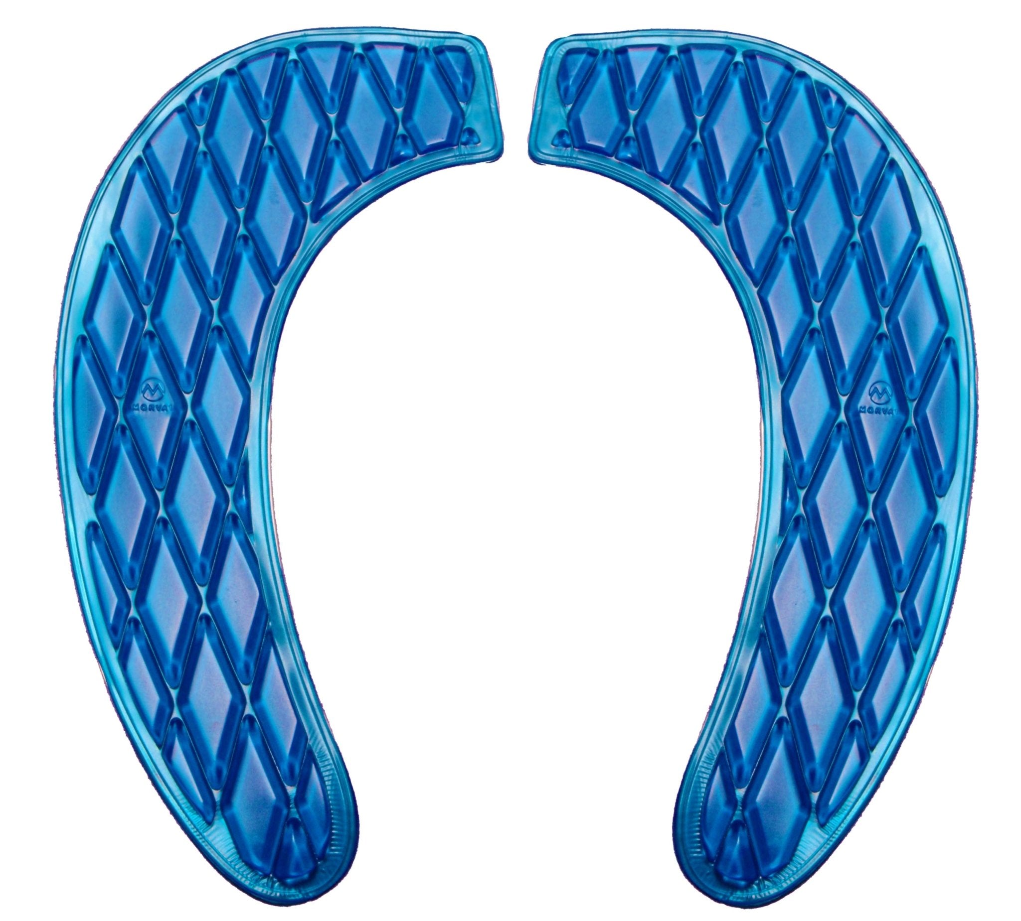 Washable Adhesive Gel Toilet Seat Cover, Maximum Pain Relief, Blue, Elongated - Medvat