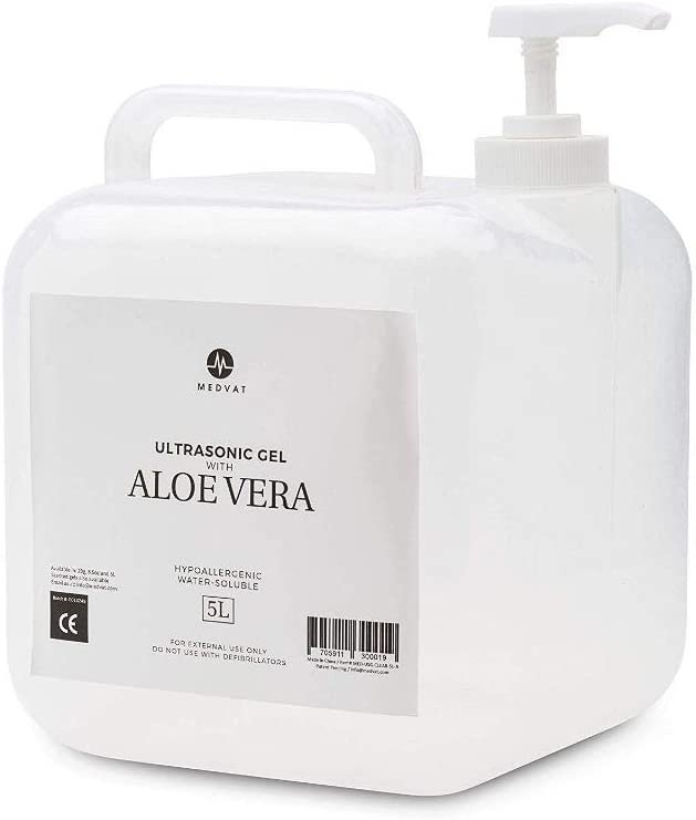 Bottle Dispenser Pump, Compatible with 5L Bottle of Medvat Ultrasonic Gel - Bottle Not Included - Medvat