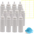 8.5oz Plastic Squeeze Twist Caps Bottles-12 Bottles, Blank Labels and Funnel - Medvat