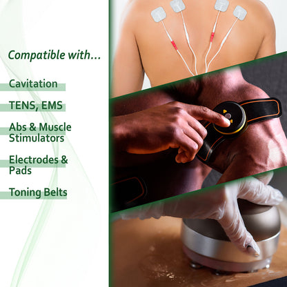 Medvat Rosemary Scented Transmission Gel with Aloe Vera, Non-Irritating Hypoallergenic Cavitation, 8.5oz Squeeze Bottle, 2 Pack